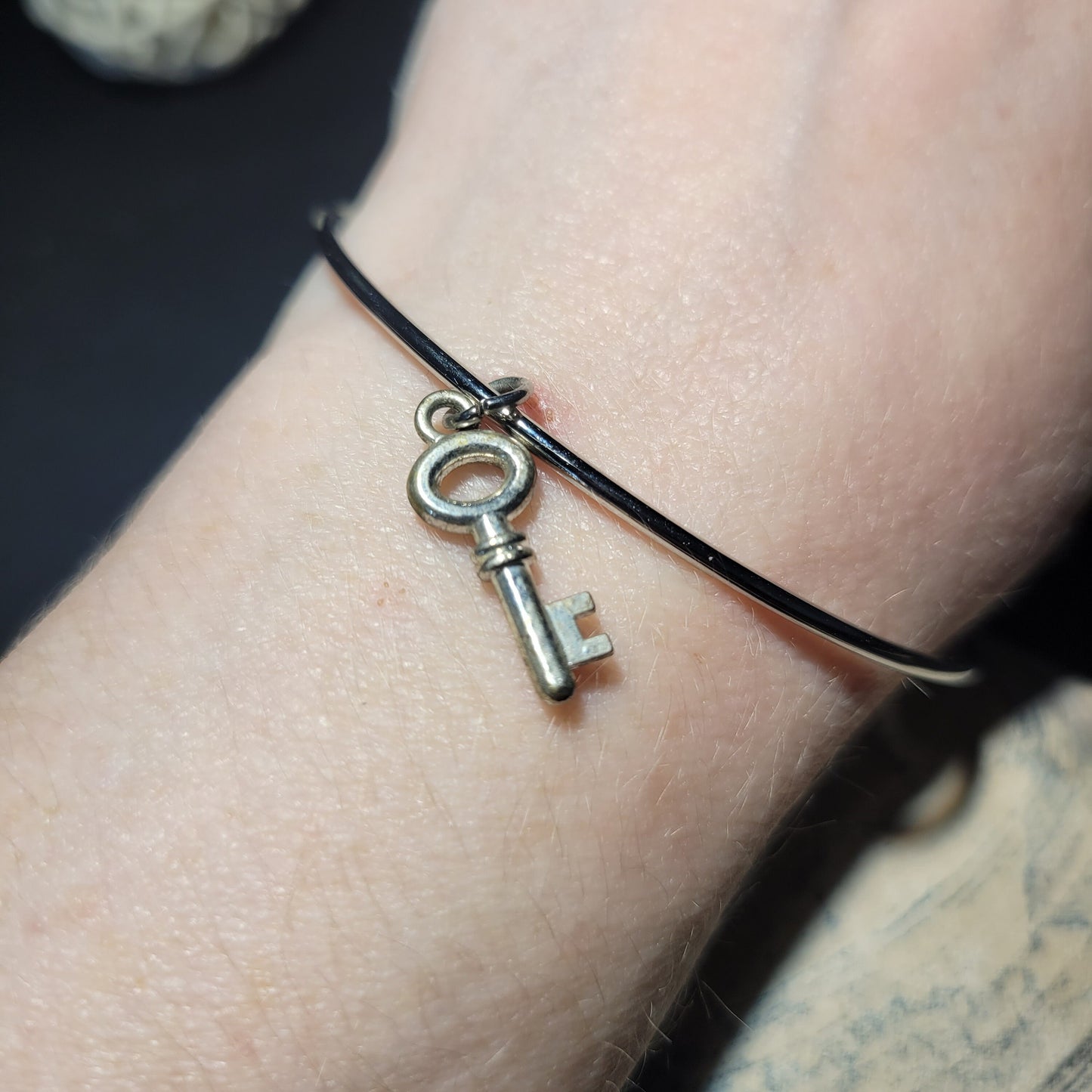 Small Key Charm Bracelet