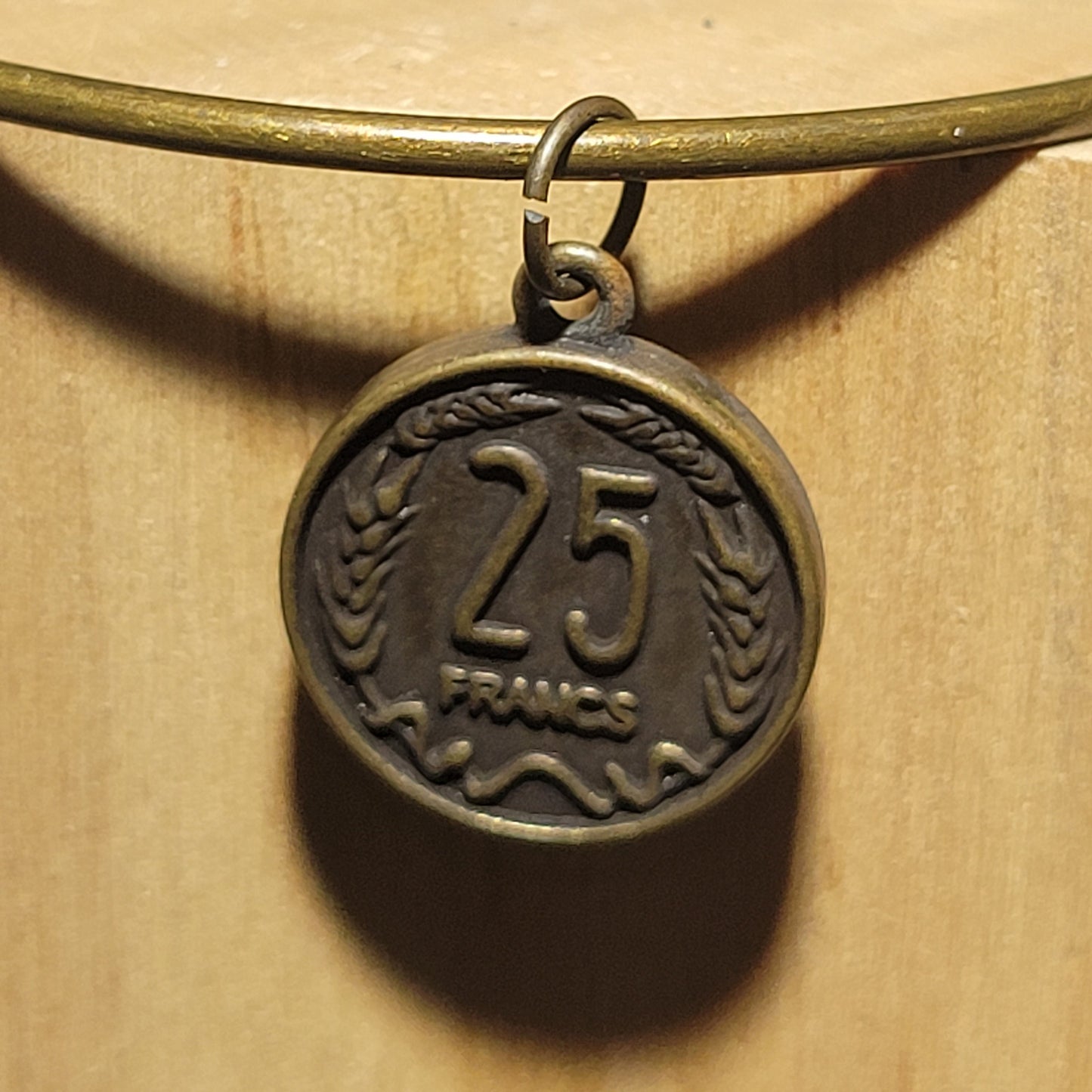 25 Francs Charm Bracelet