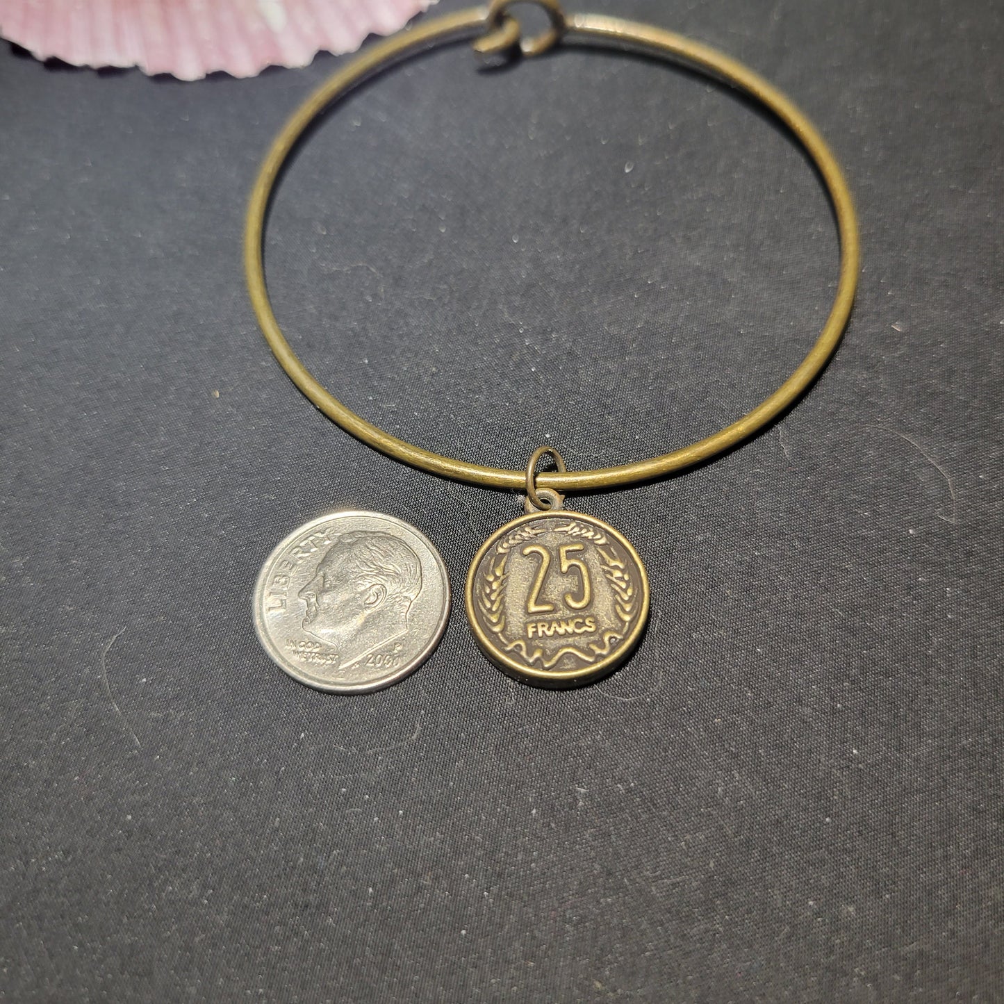 25 Francs Charm Bracelet