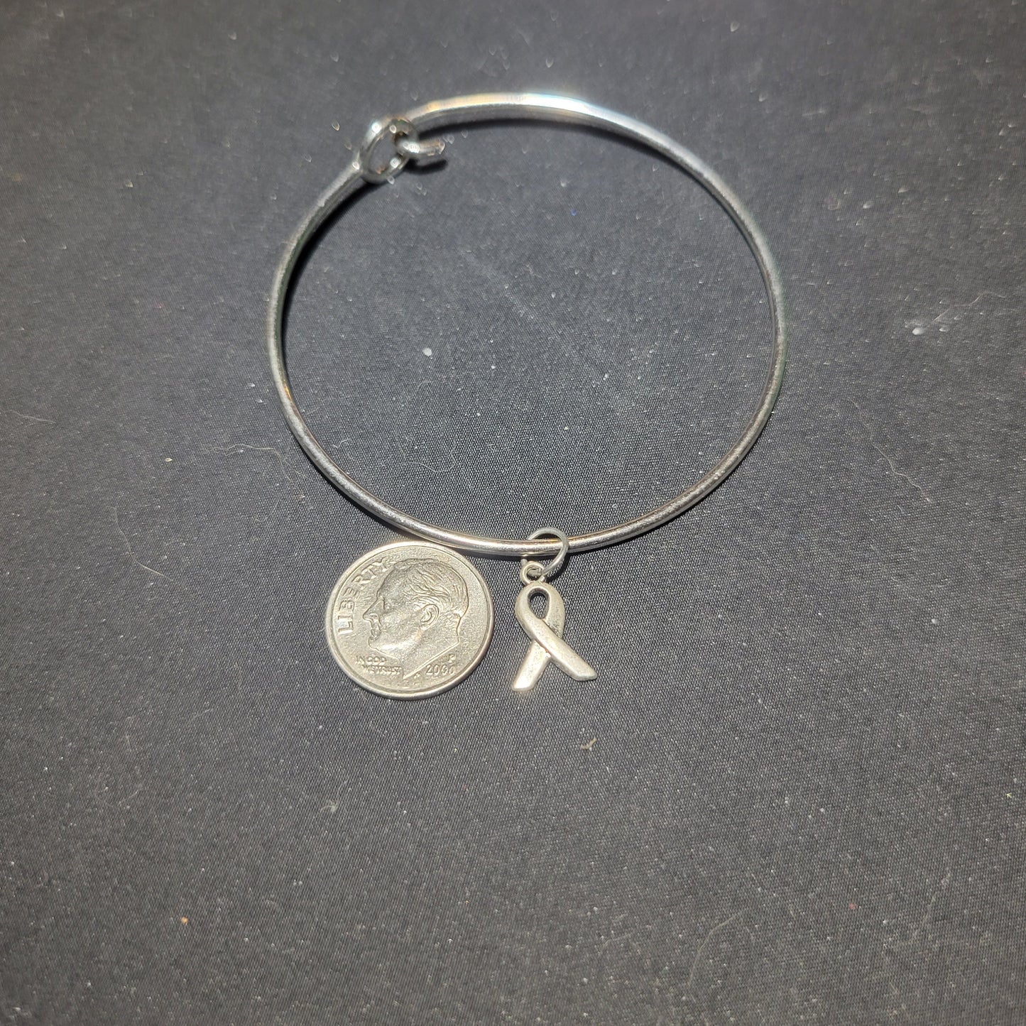 Awareness Ribbon Charm Bracelet