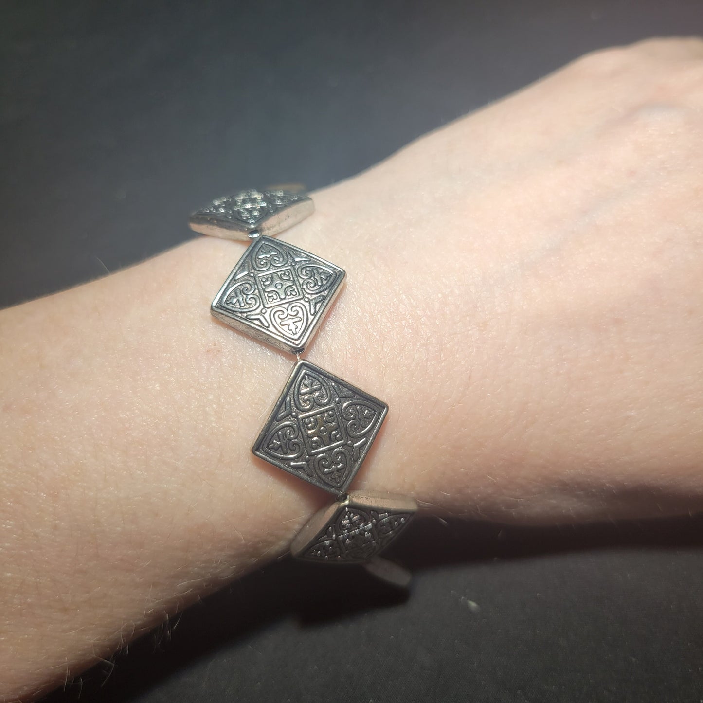 Diamond Beaded Bracelet