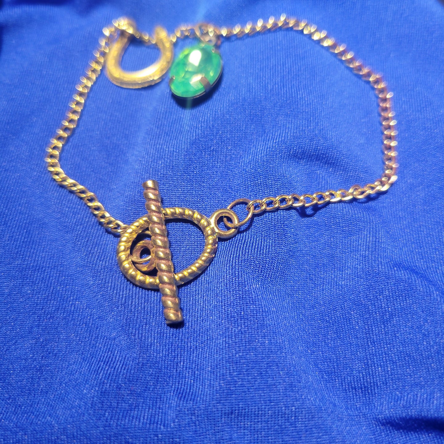 Horseshoe Charm Bracelet