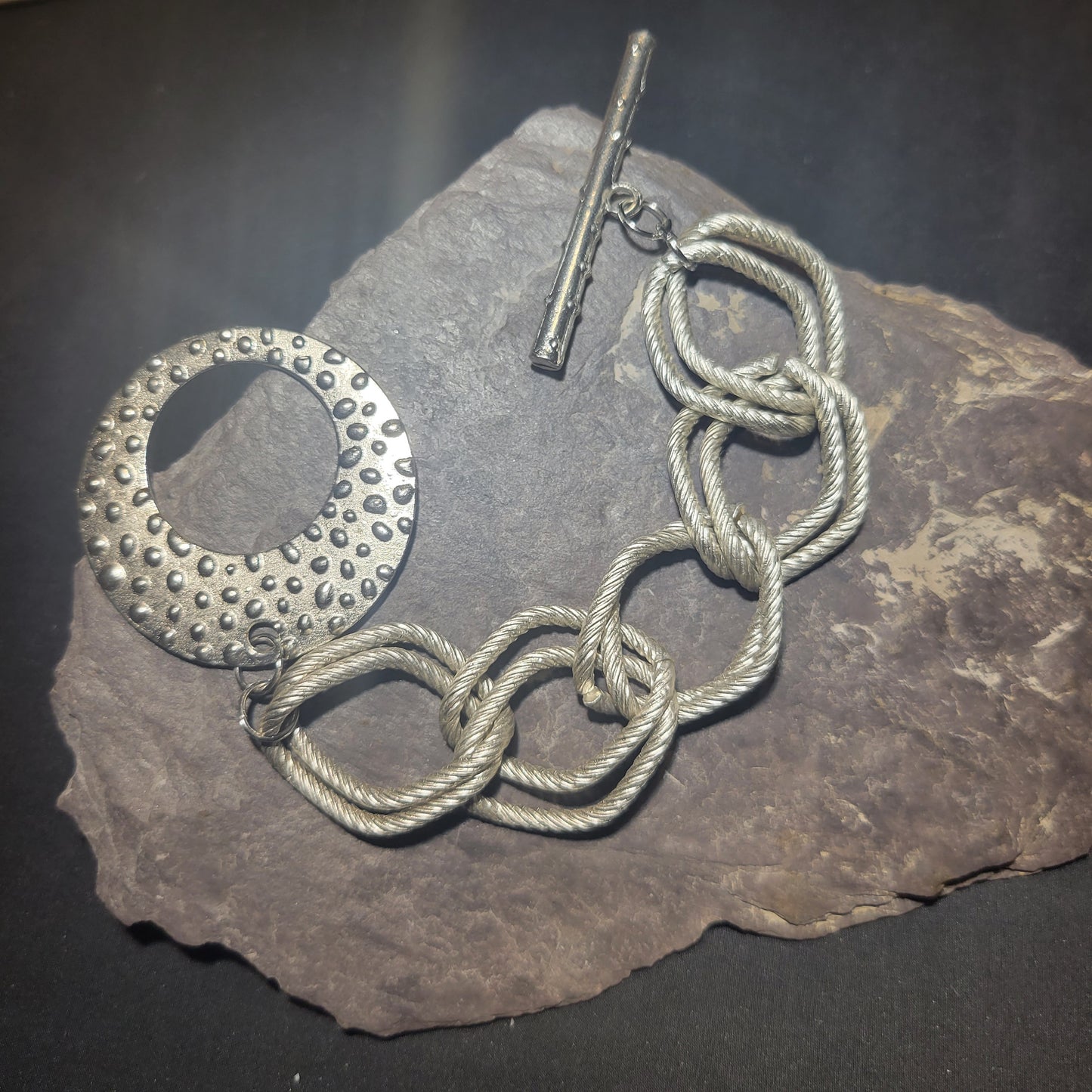 Large Chain Link Bracelet