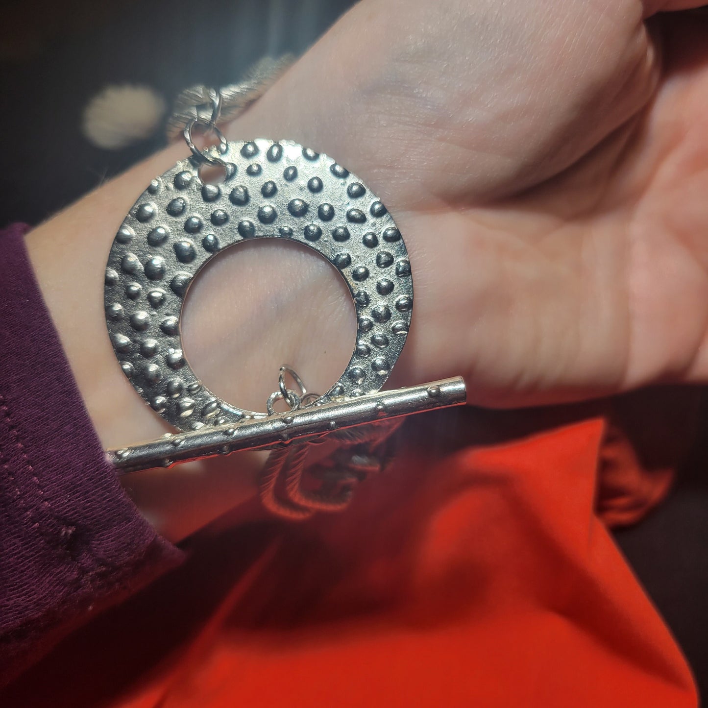 Large Chain Link Bracelet