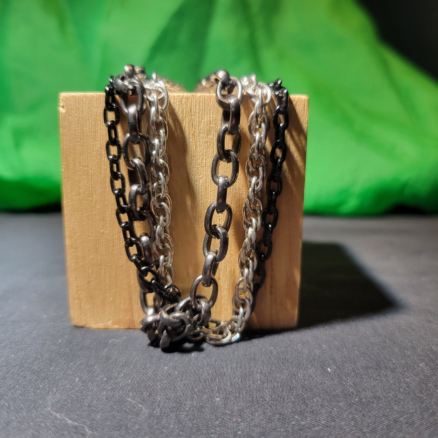 Triple chain necklace