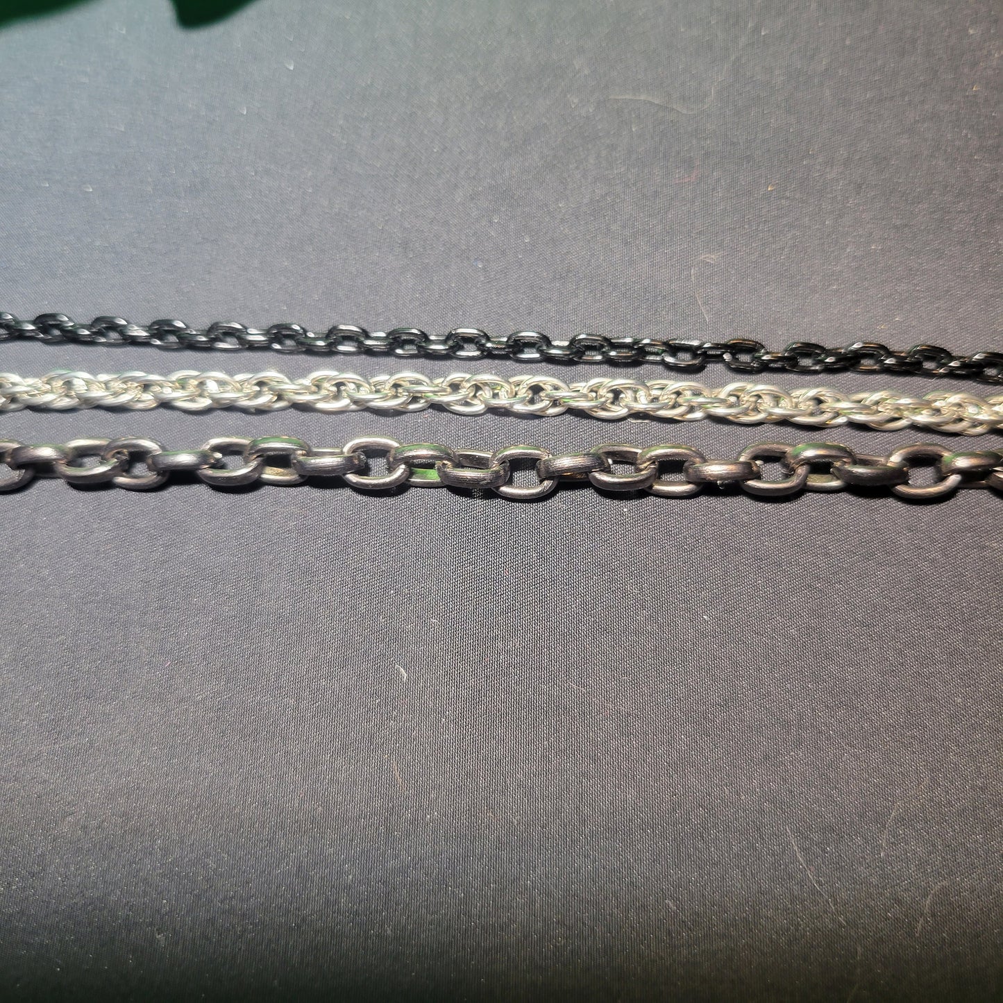 Triple chain necklace