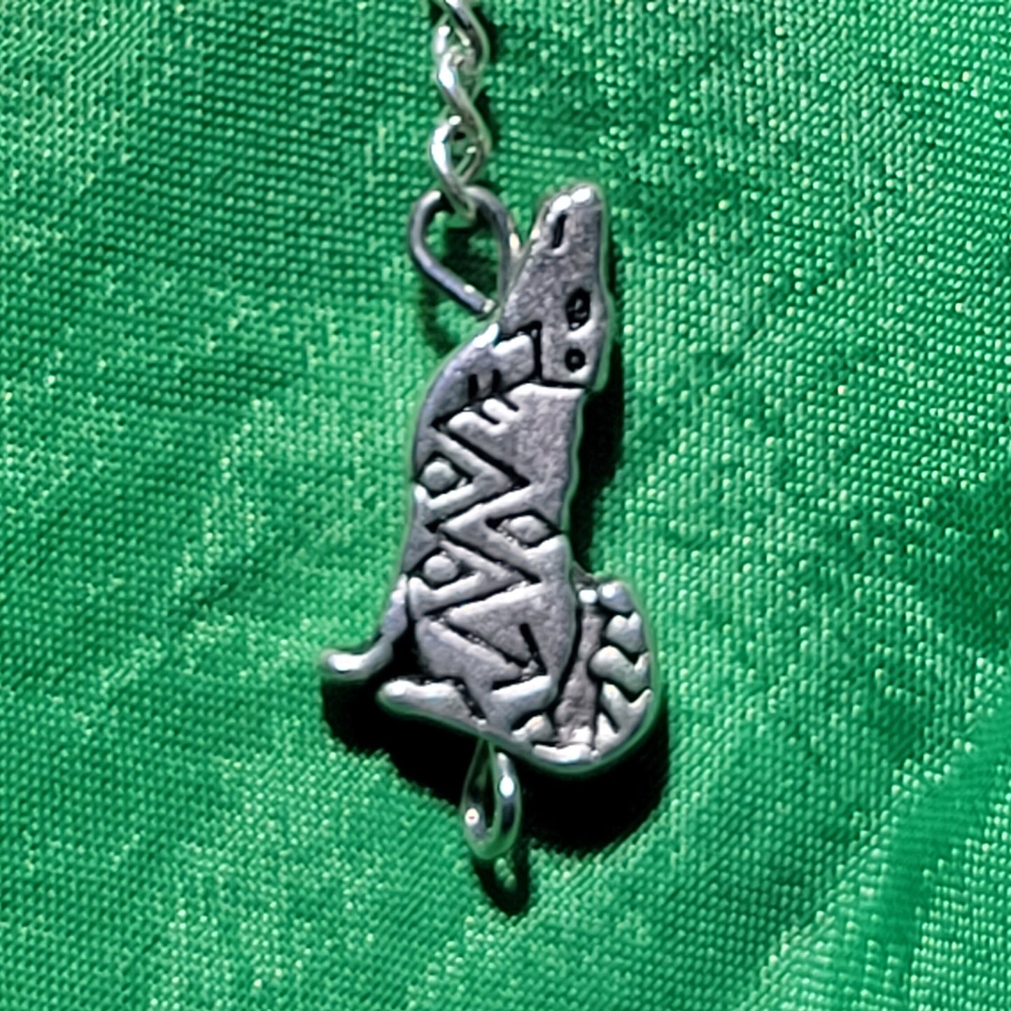 Howling at the moon necklace