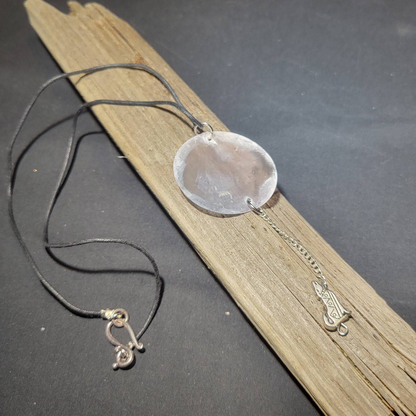 Howling at the moon necklace