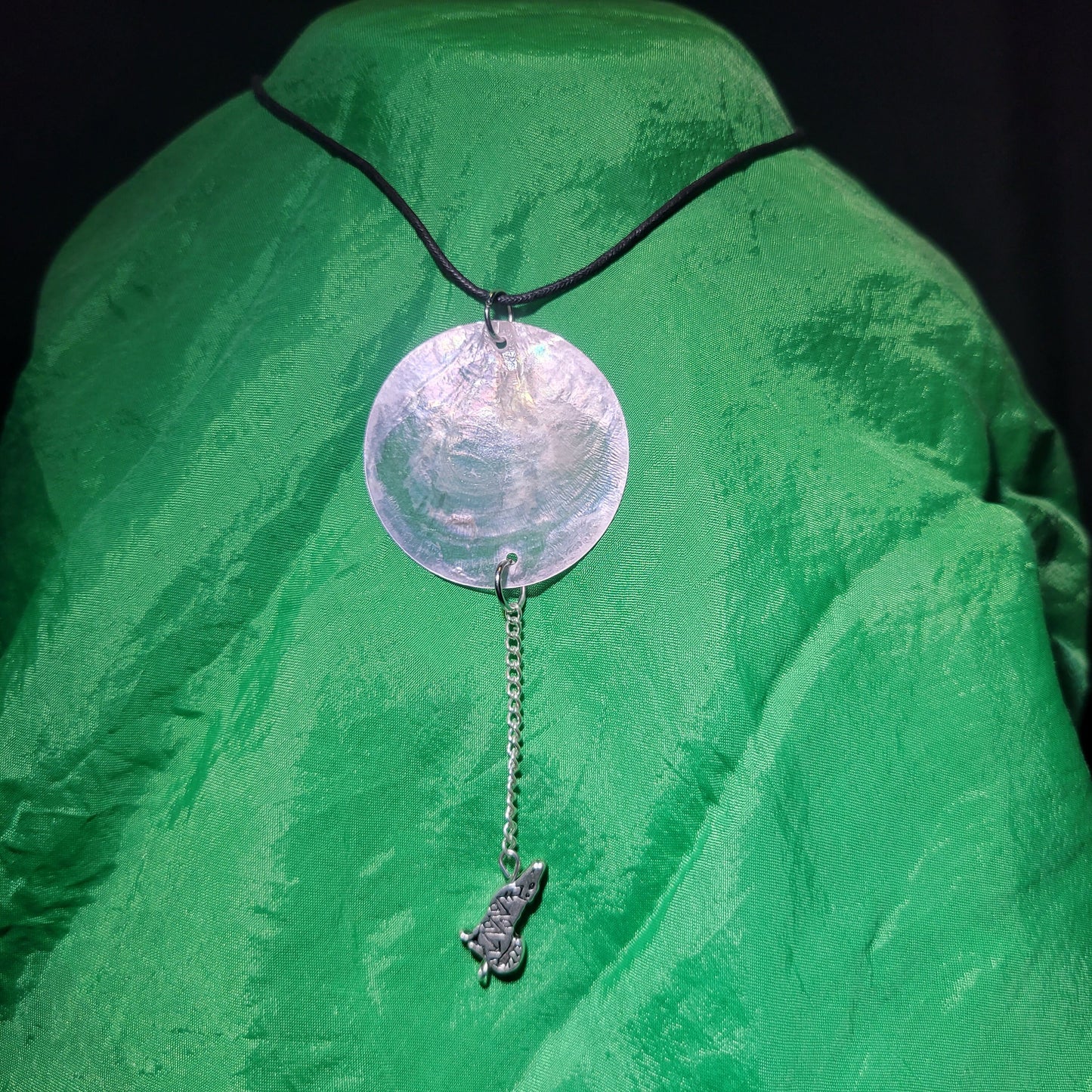 Howling at the moon necklace