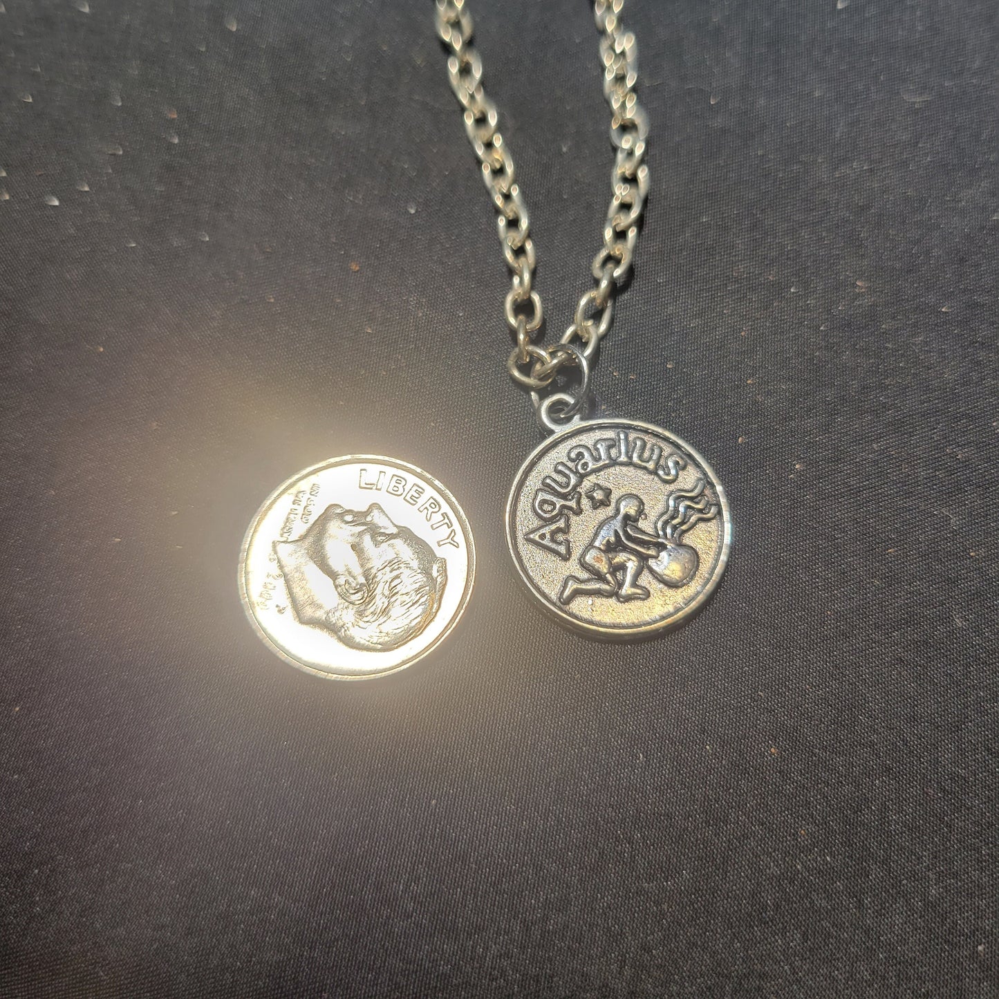 Aquarius charm bracelet