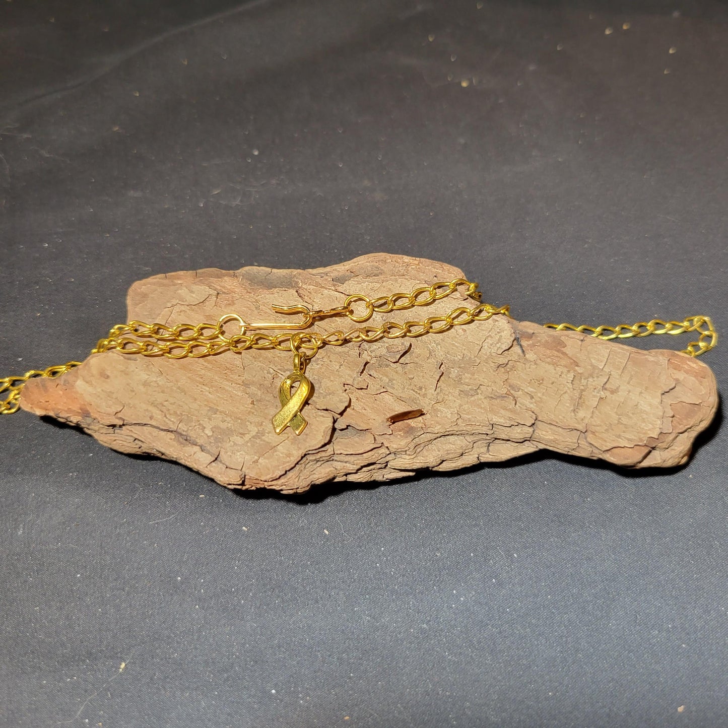 Awareness Ribbon Charm Necklace