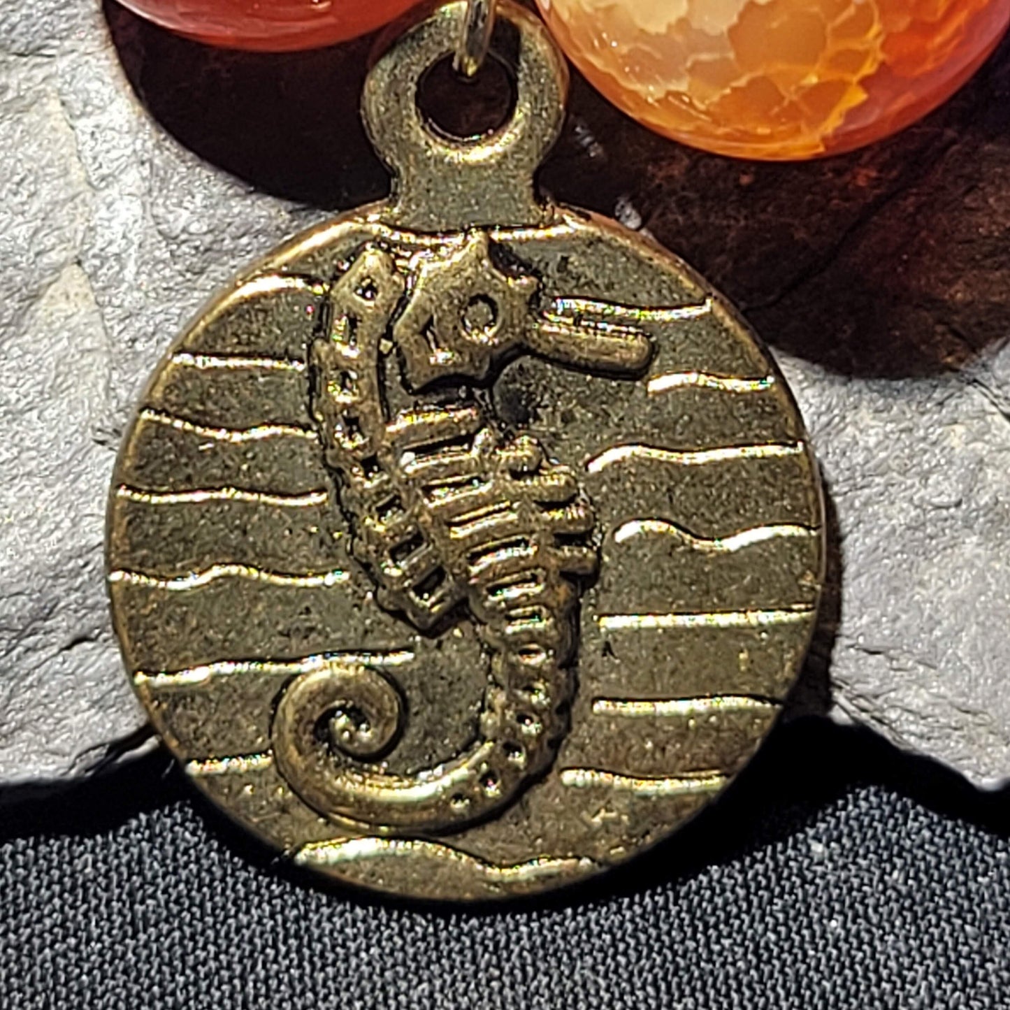 Seahorse Beaded Necklace