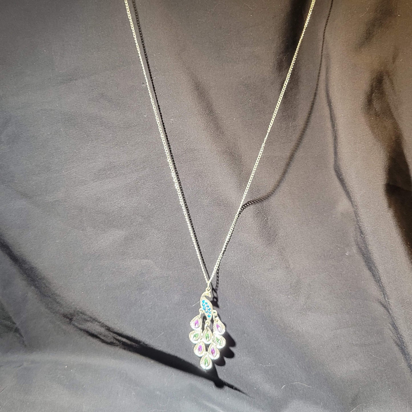 Peacock Pendant Necklace