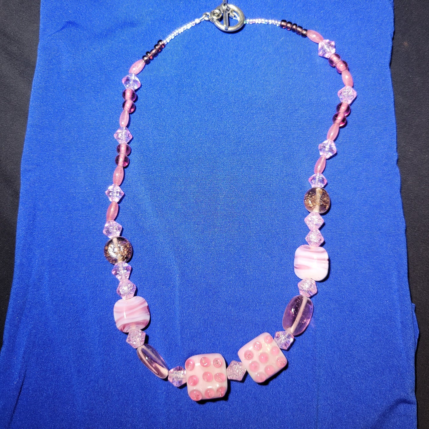 Pink Beaded Necklace