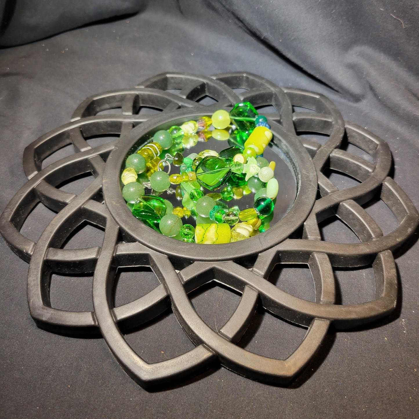 Green Beaded Necklace