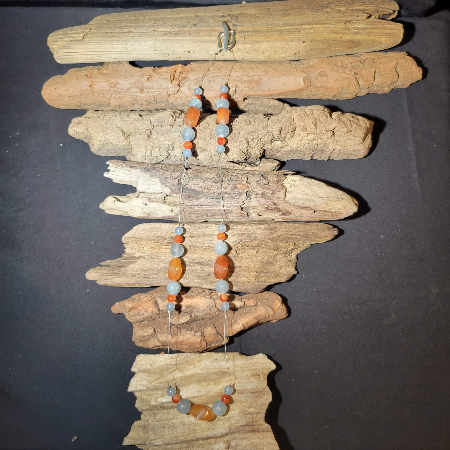 Burnt Air Beaded Necklace