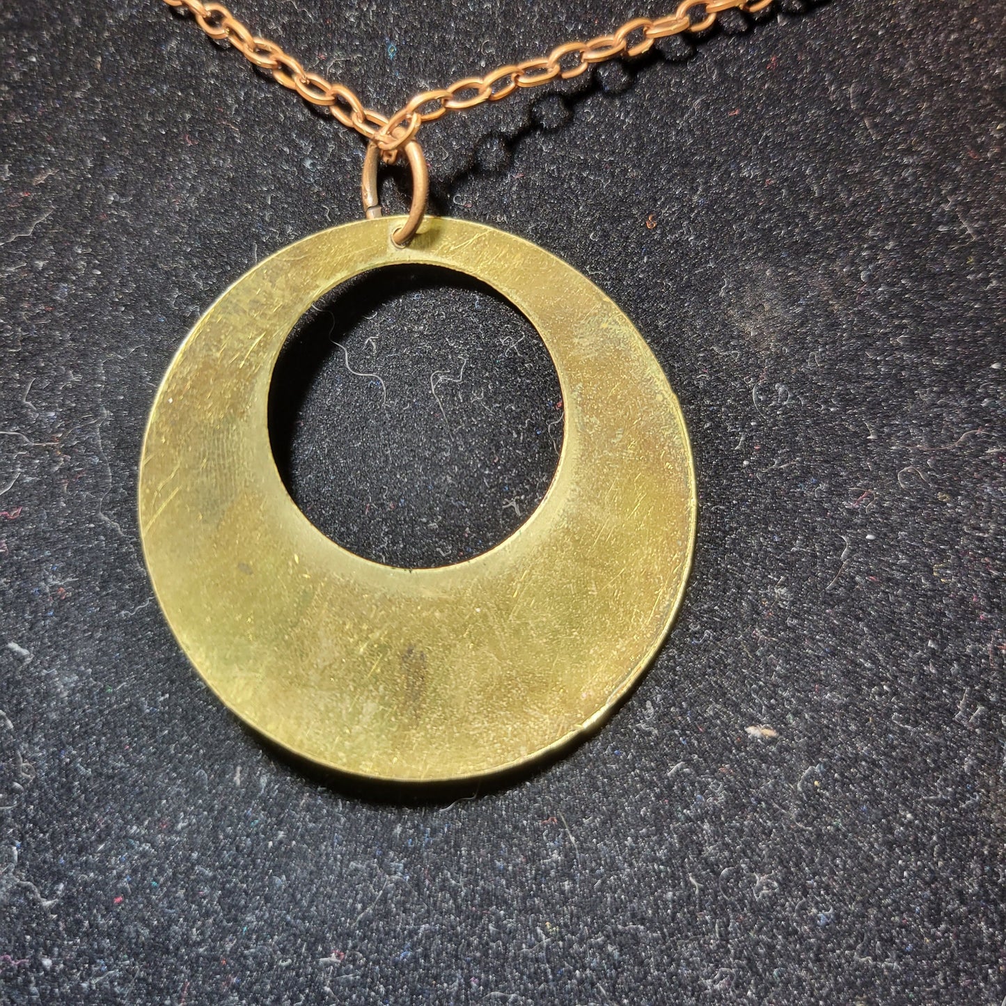 Green and Brown Pendant Necklace