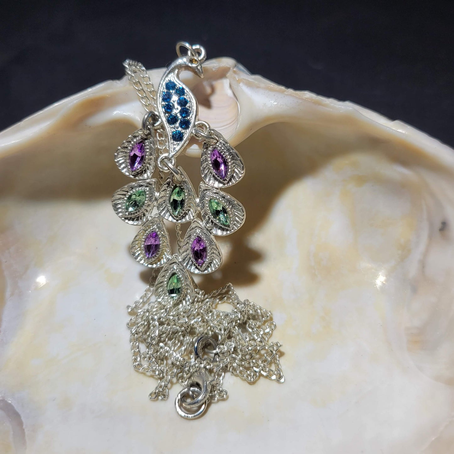 Peacock Pendant Necklace