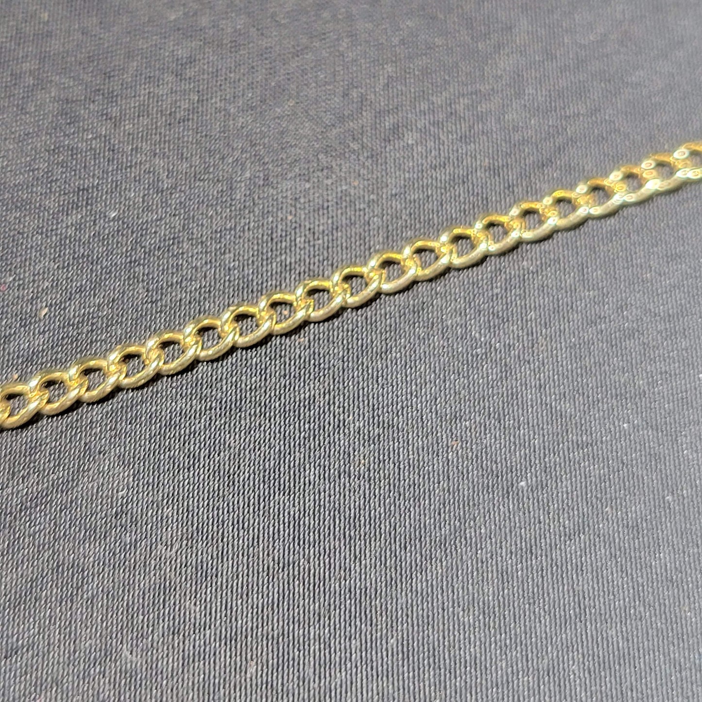 Marble and Chain Dangle Earrings