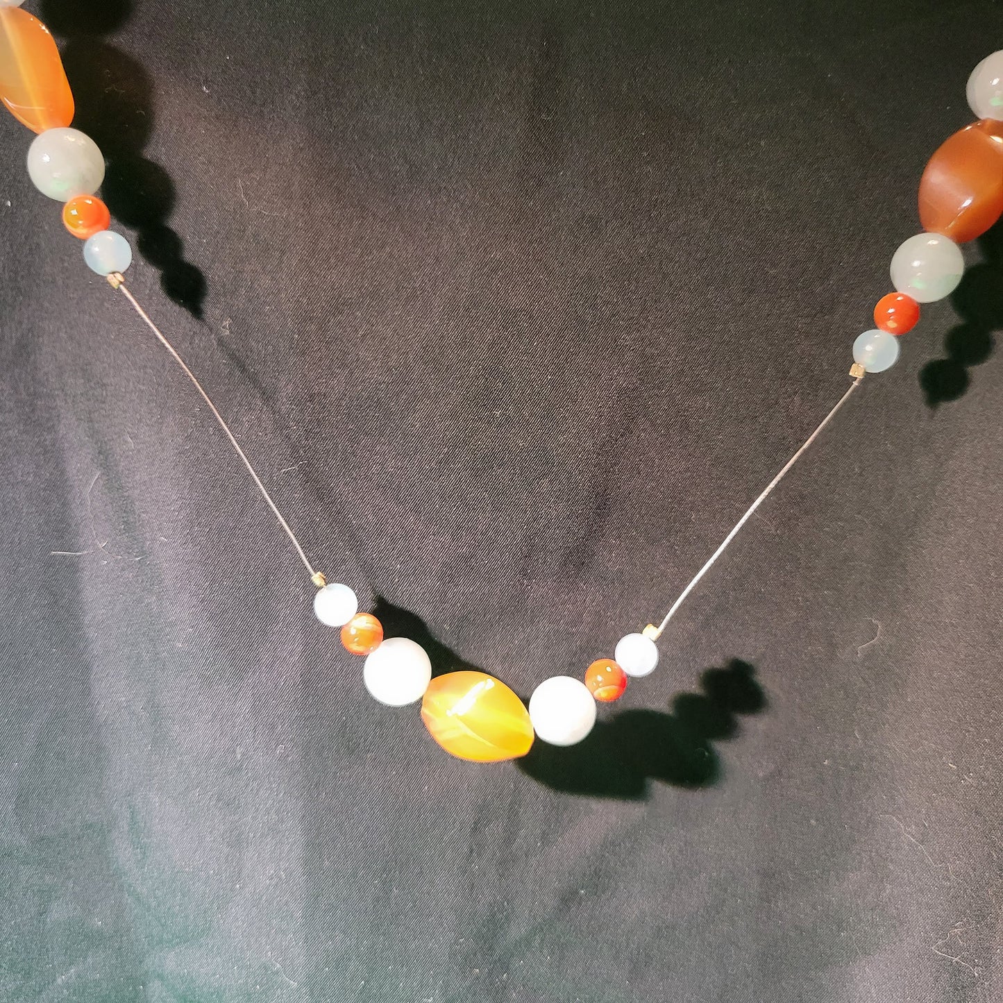 Burnt Air Beaded Necklace