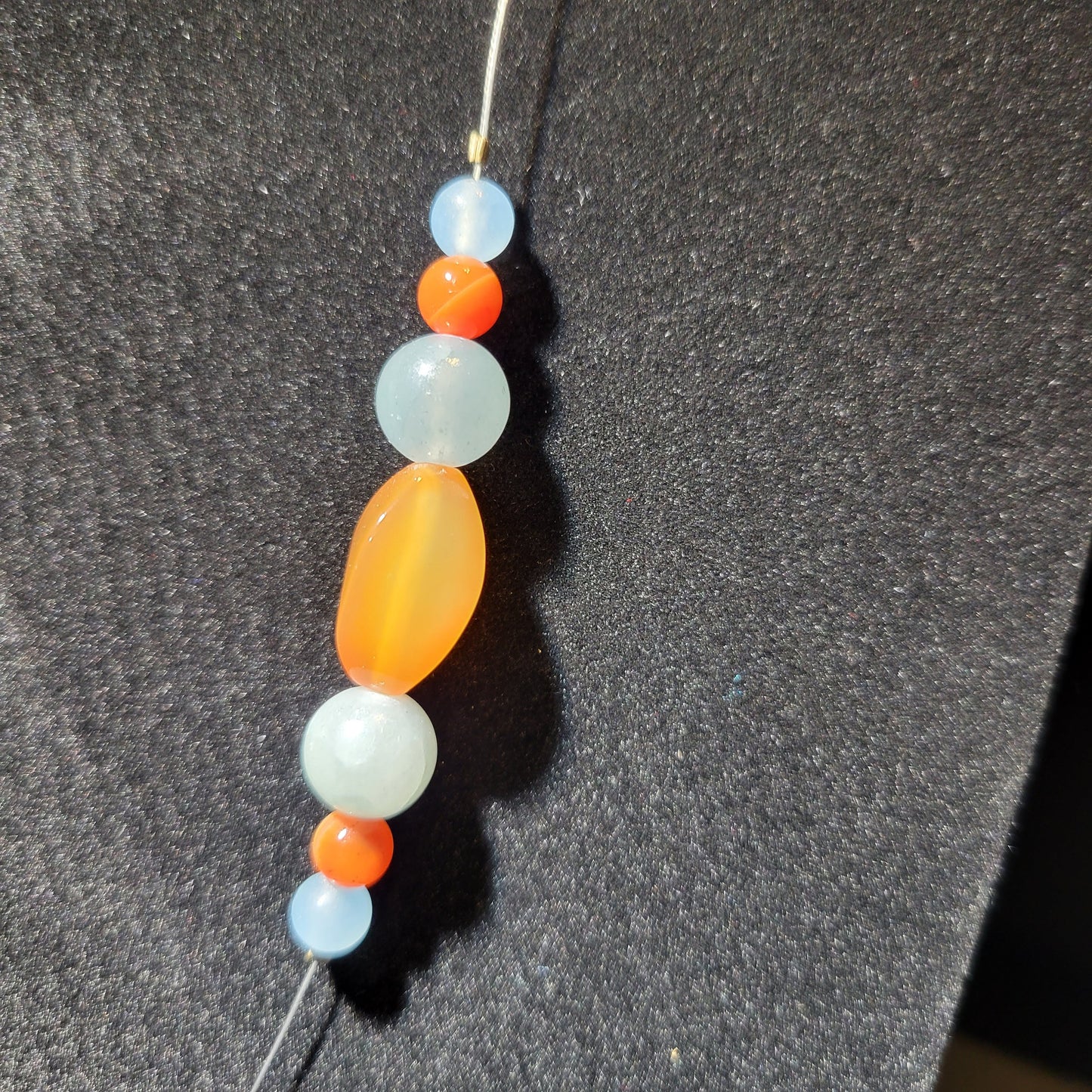 Burnt Air Beaded Necklace