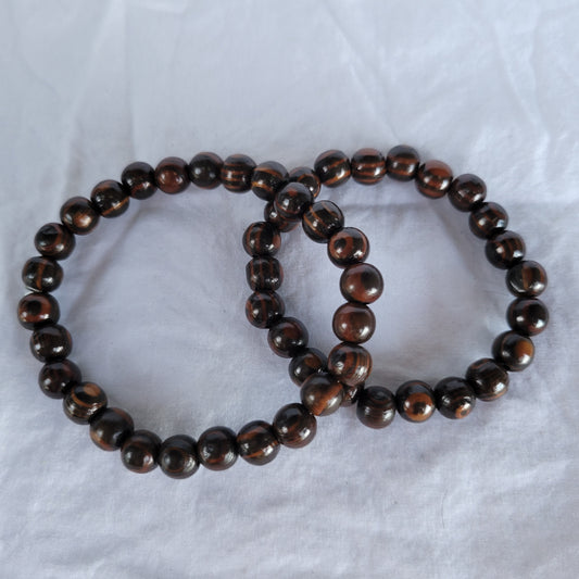 Brown Wooden Bracelet