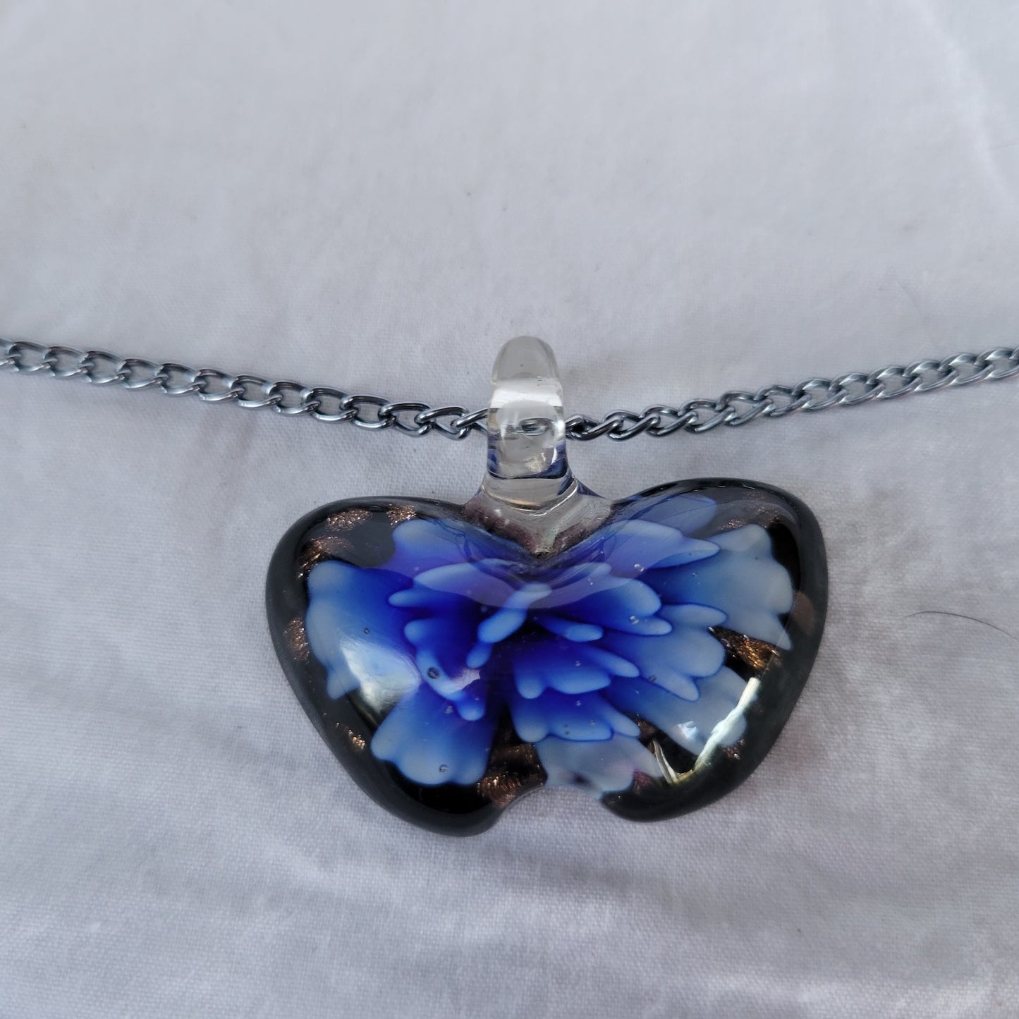 Flower Butterfly Necklace