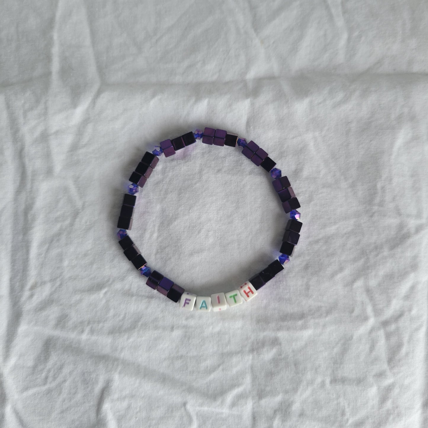 Faith Beaded Bracelet