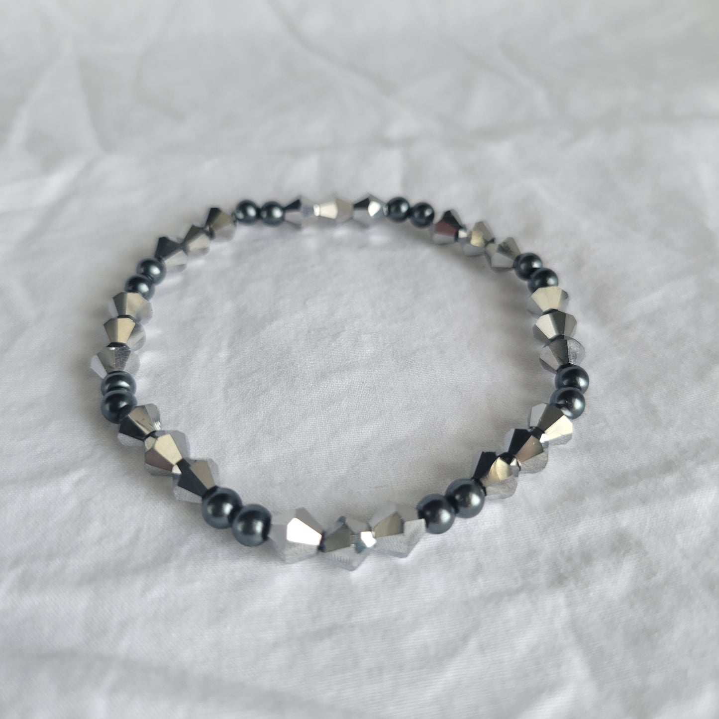 Smokey Beaded Bracelet