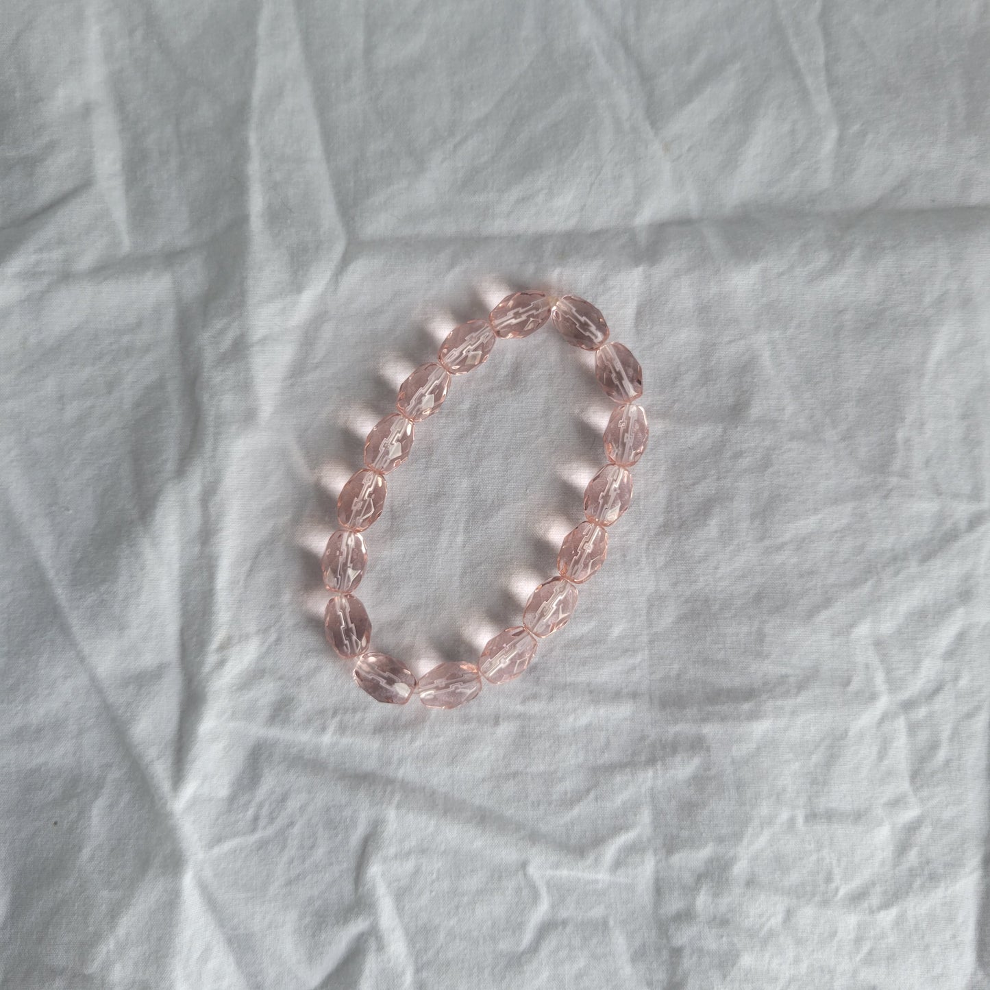 Pink Beaded Bracelet