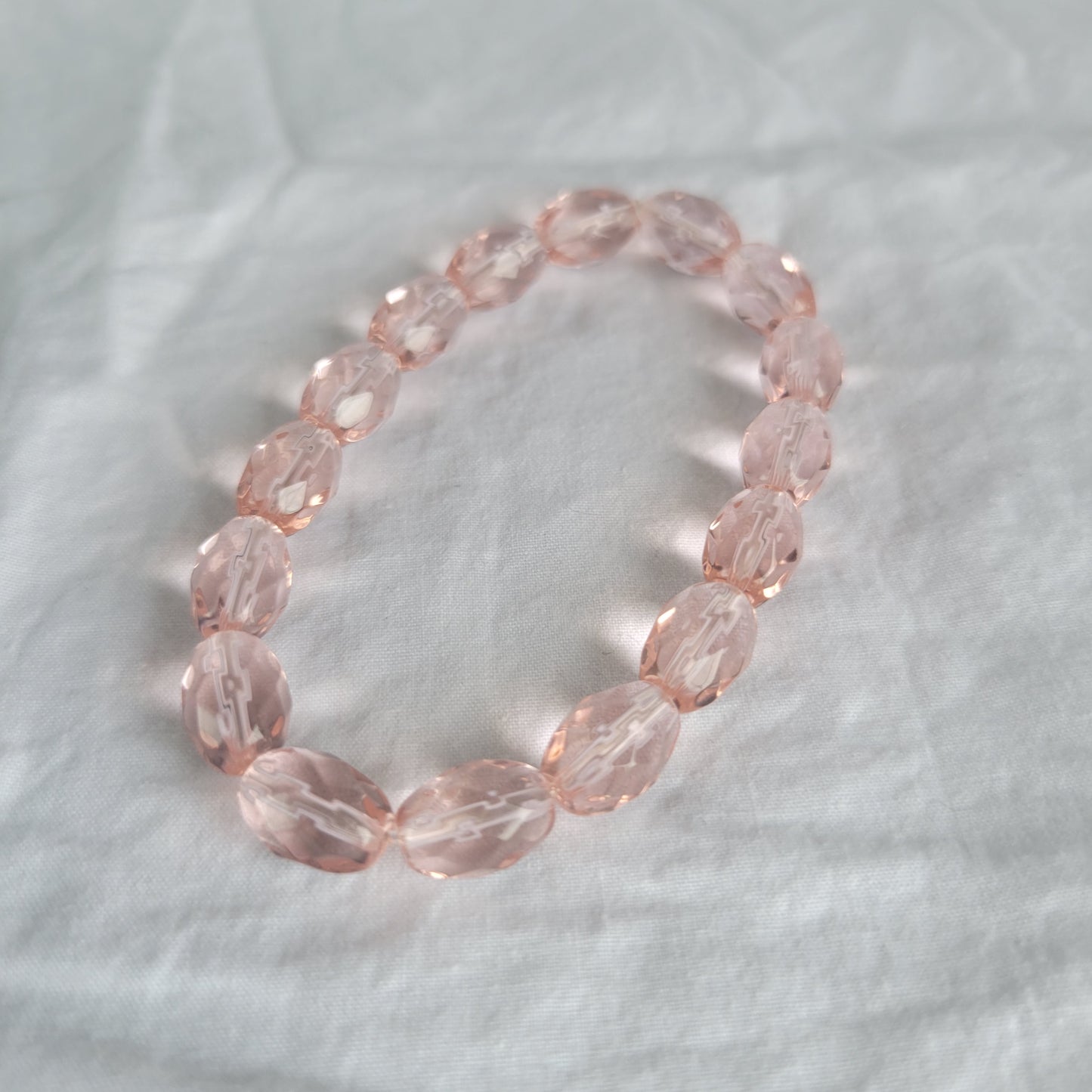 Pink Beaded Bracelet