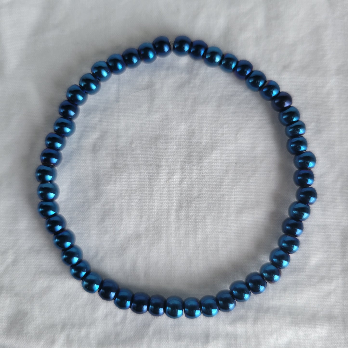 Metallic Royal Blue Bracelet