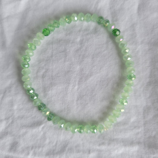 Green Beaded Bracelet