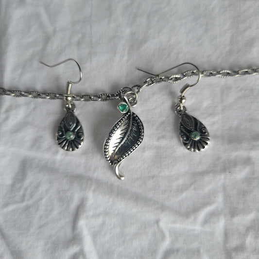 Leaf Jewelry Set