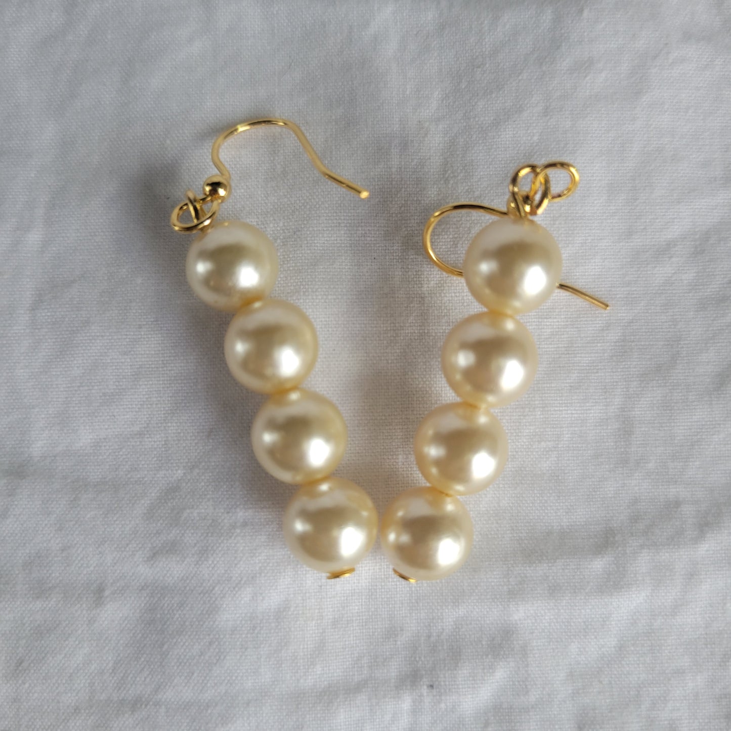 Faux Pearl Earrings