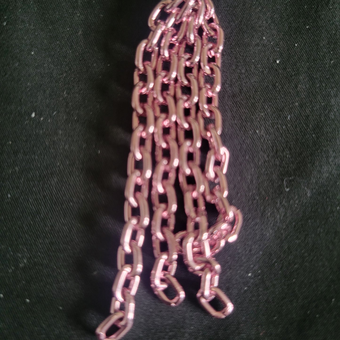 Pink Chain Earrings