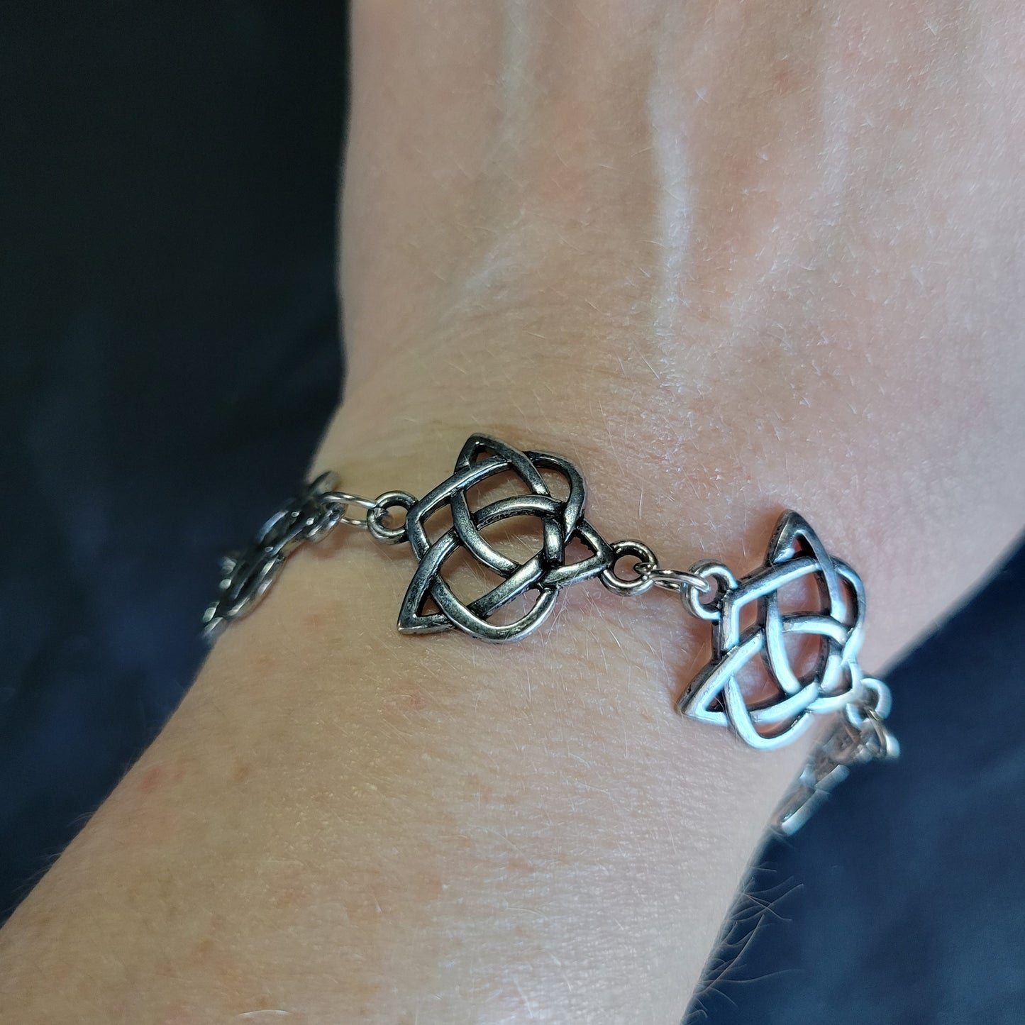 Celtic Heart Knot Bracelet