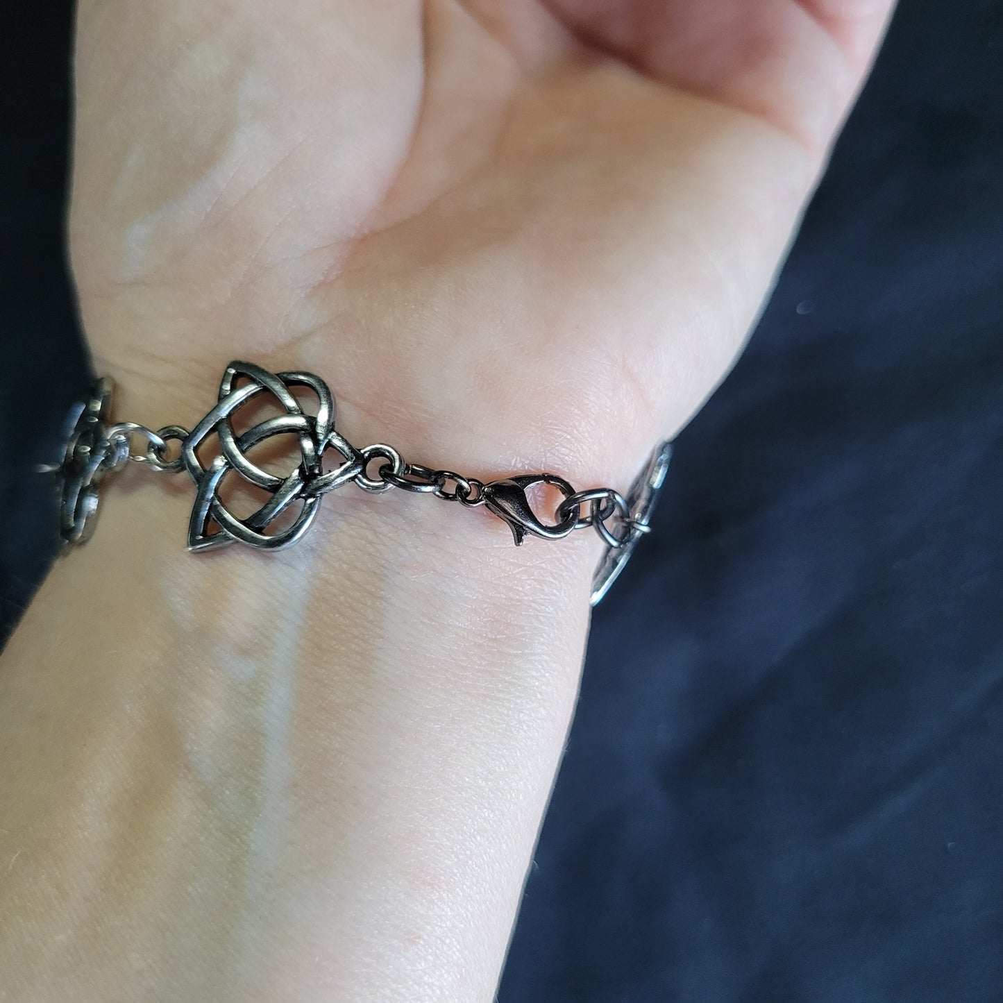 Celtic Heart Knot Bracelet