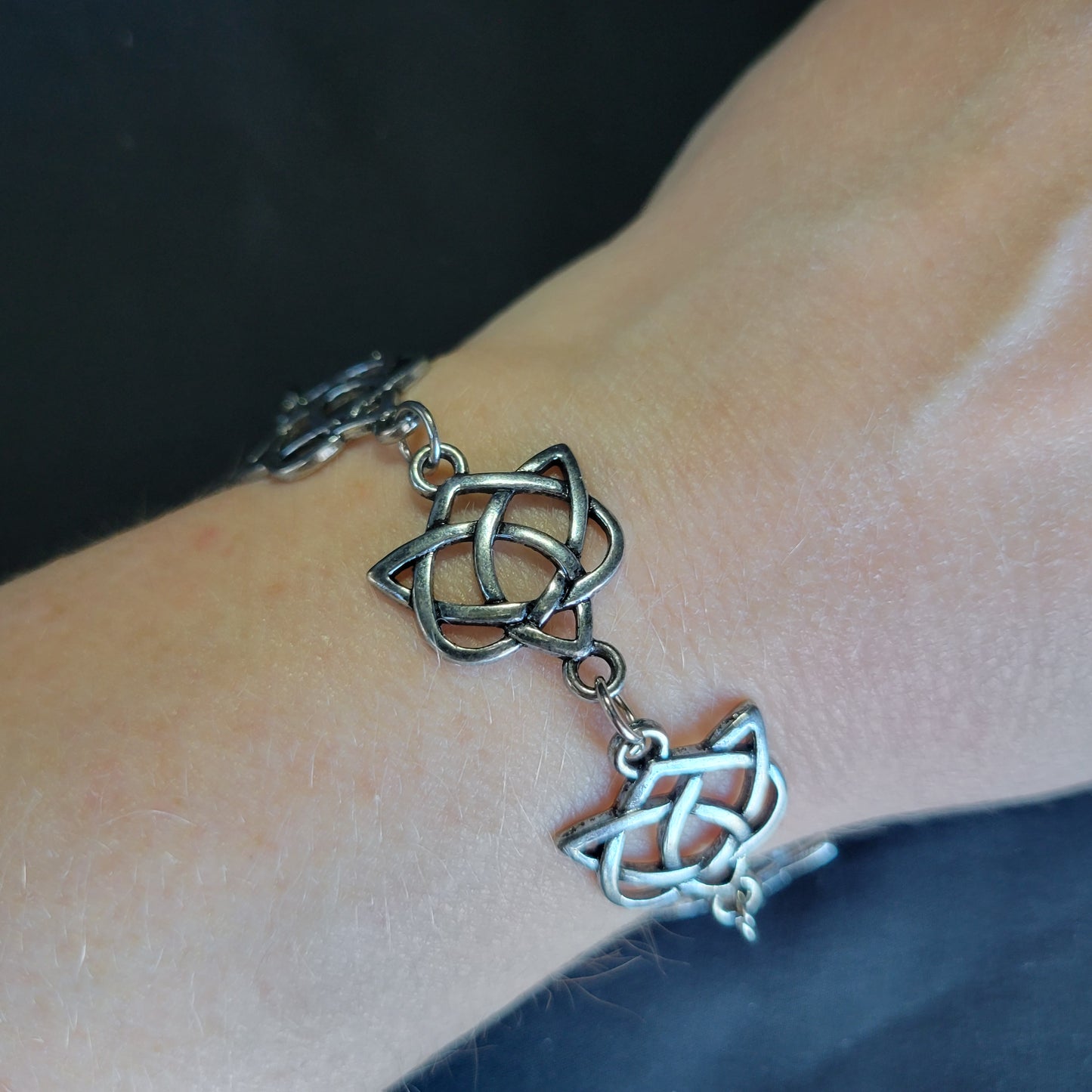 Celtic Heart Knot Bracelet