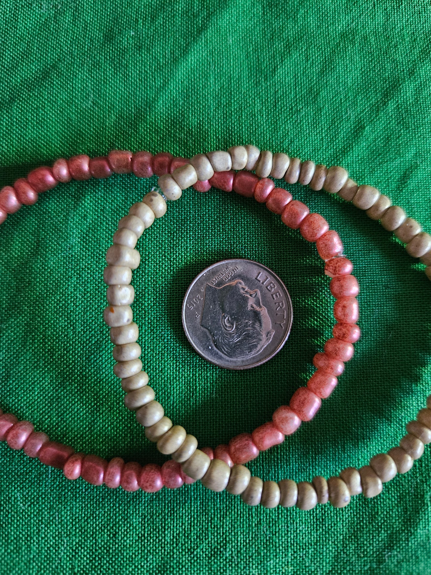 Howling Dog Beaded Set