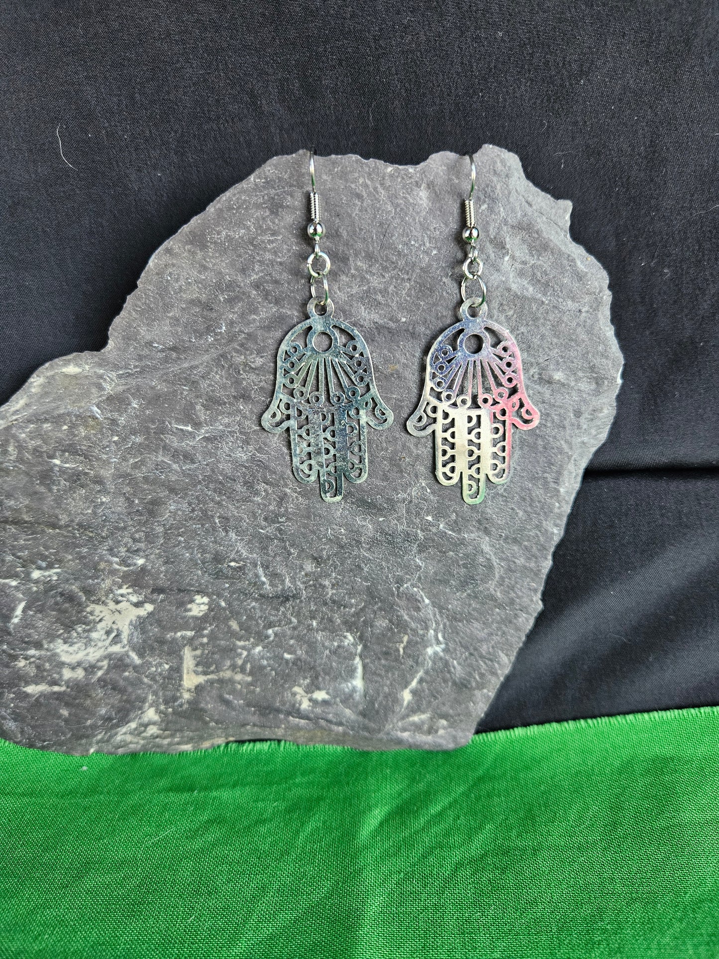 Hamsa Hand Earrings