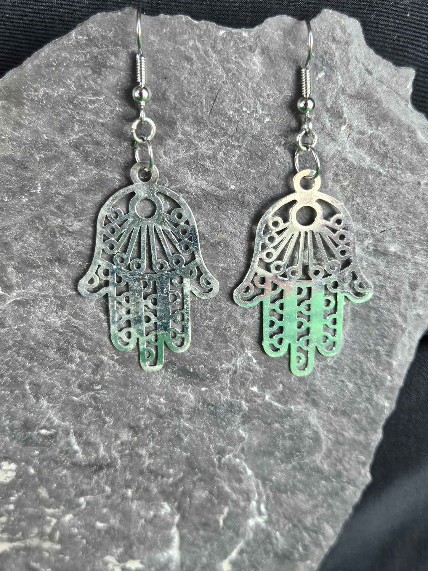 Hamsa Hand Earrings