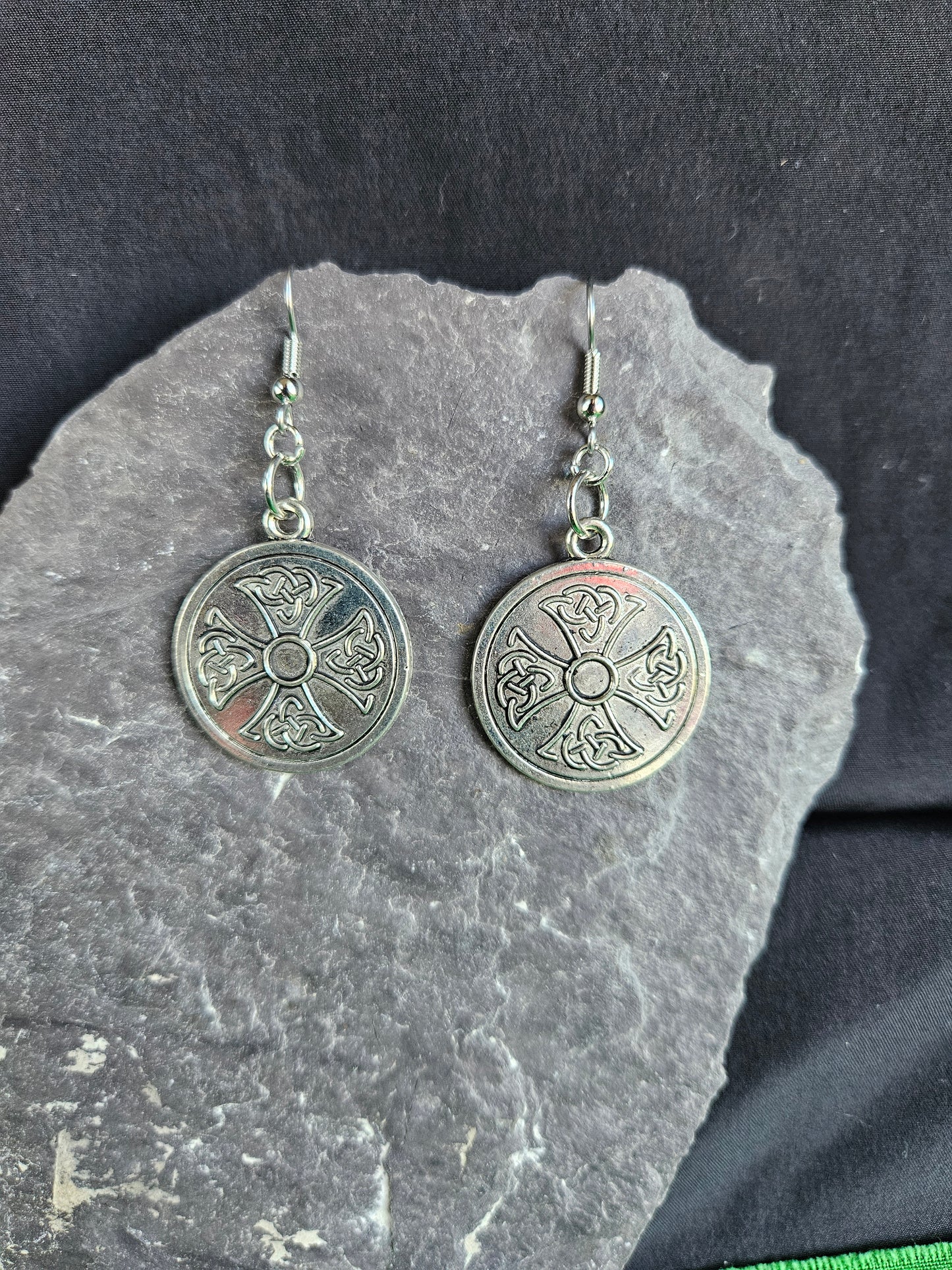 Celtic Shield Earrings