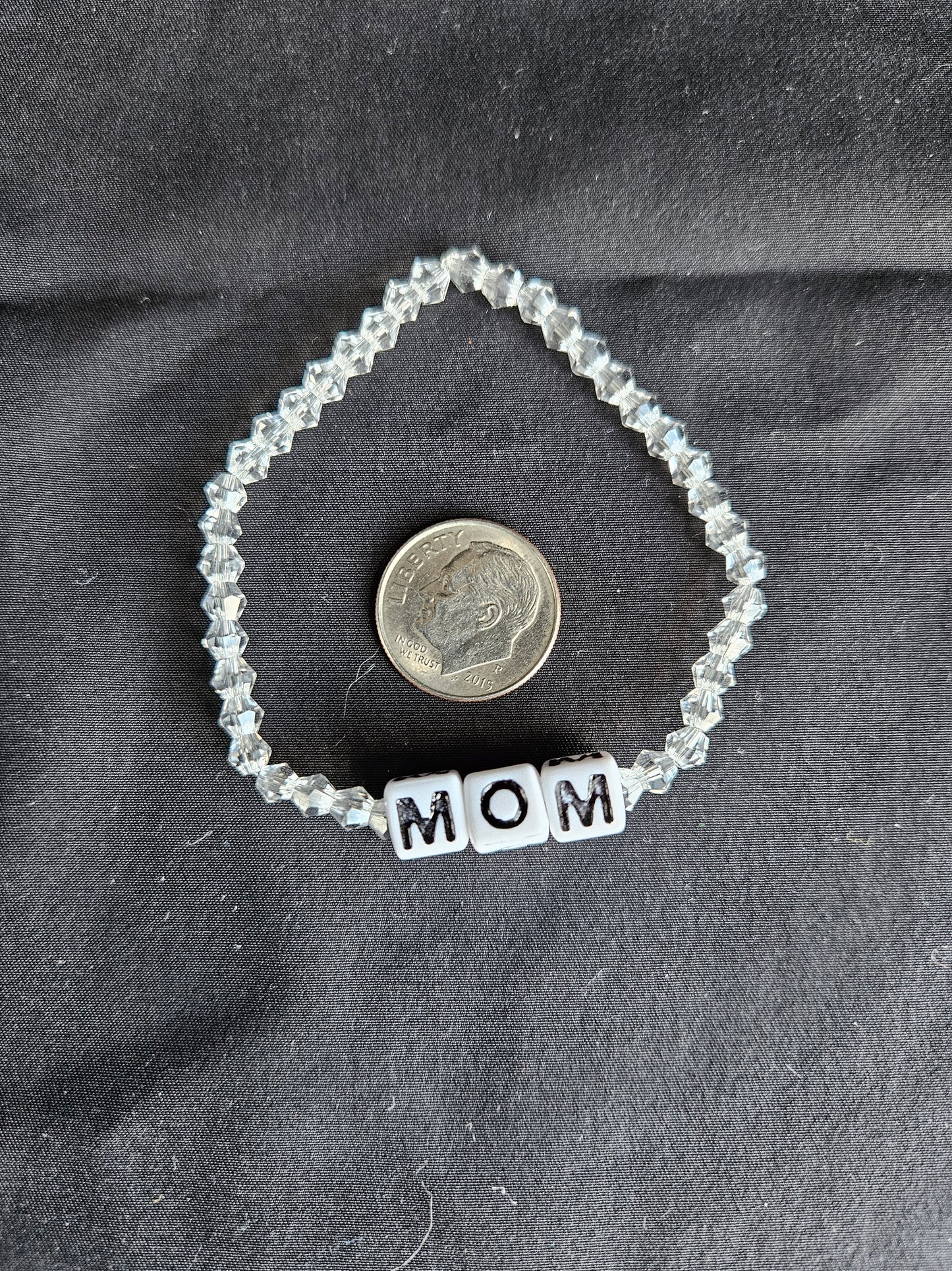 Beaded Mom Bracelet