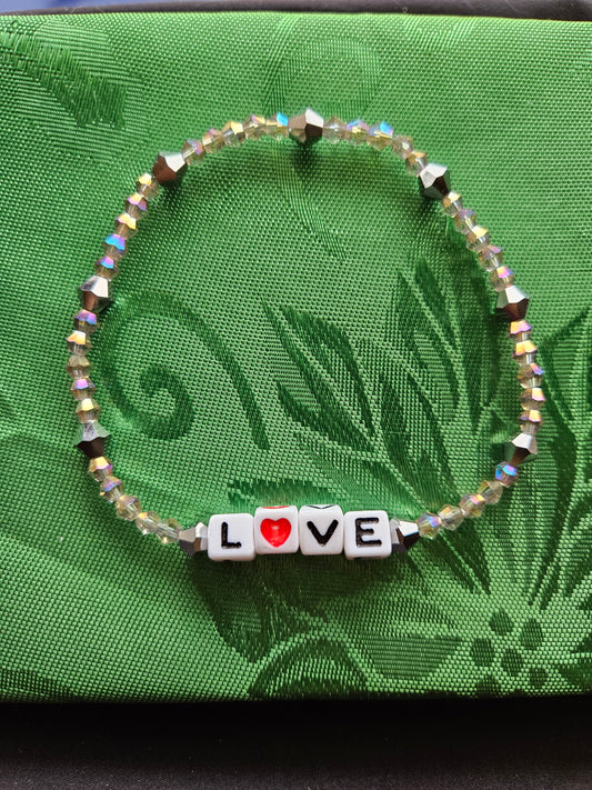 Love Beaded Bracelet