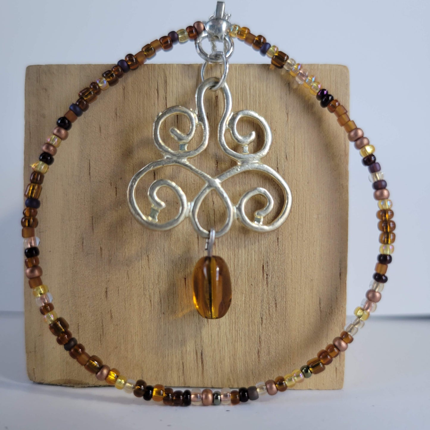 Beaded Pendant Necklace