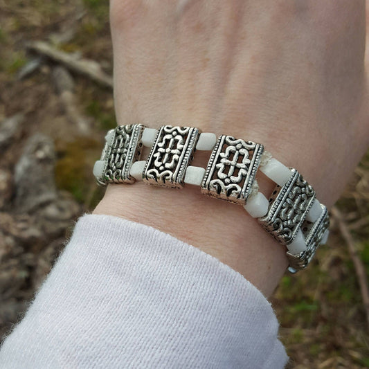 Art Deco Shell Bracelet