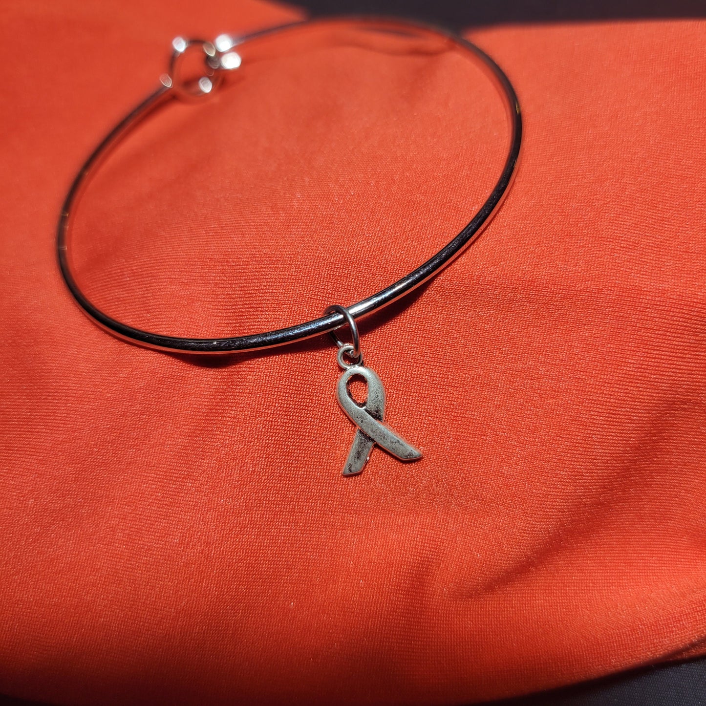 Awareness Ribbon Charm Bracelet