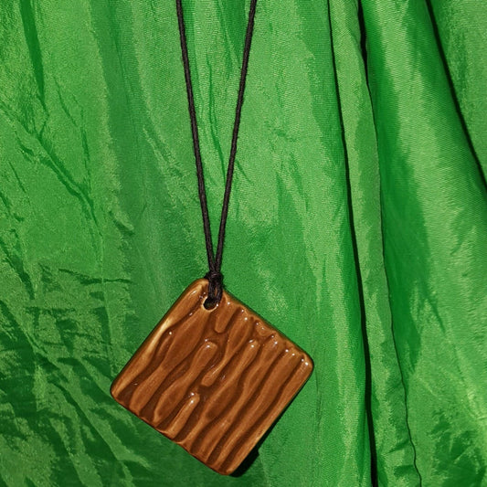 Tree Bark Necklace