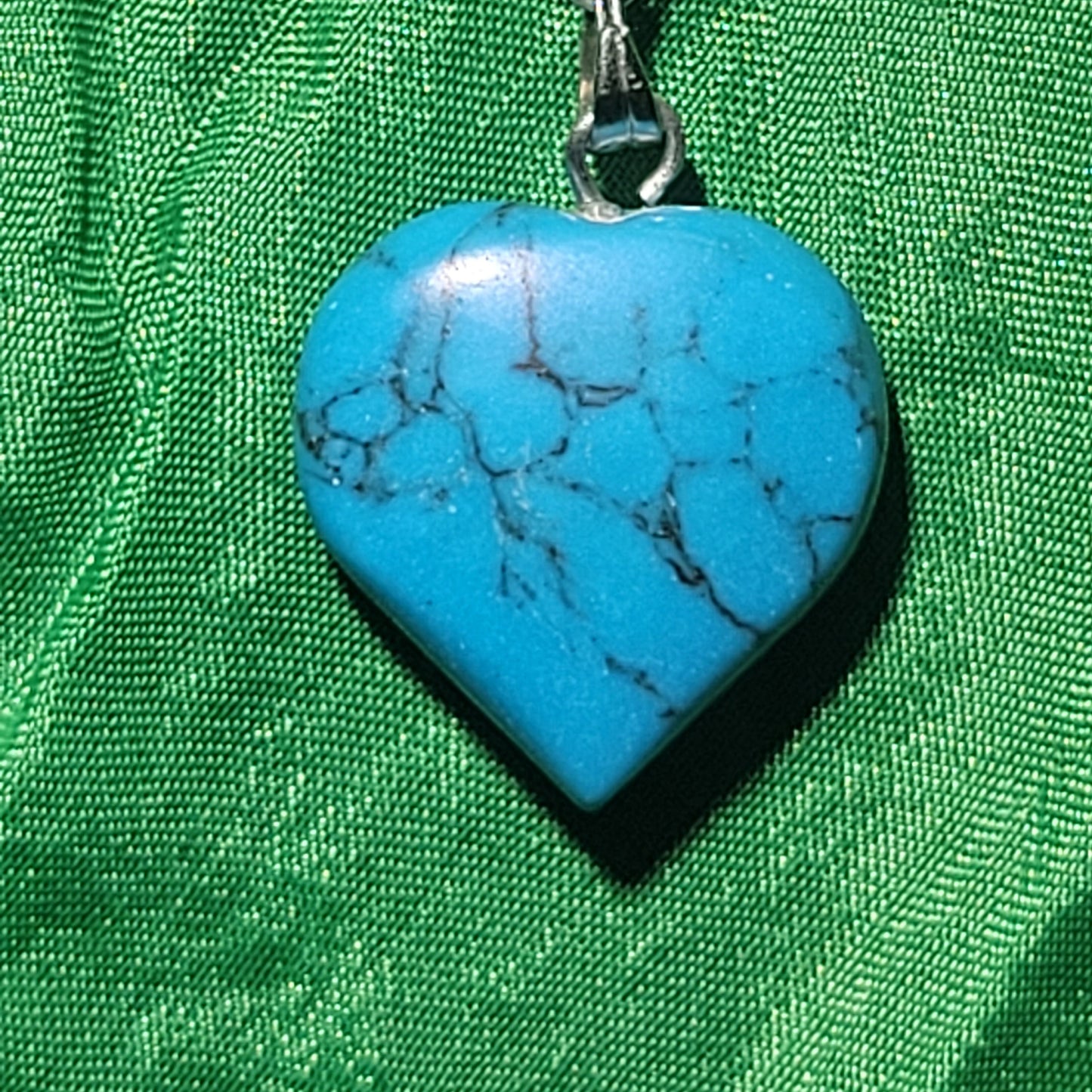 Turquoise heart necklace